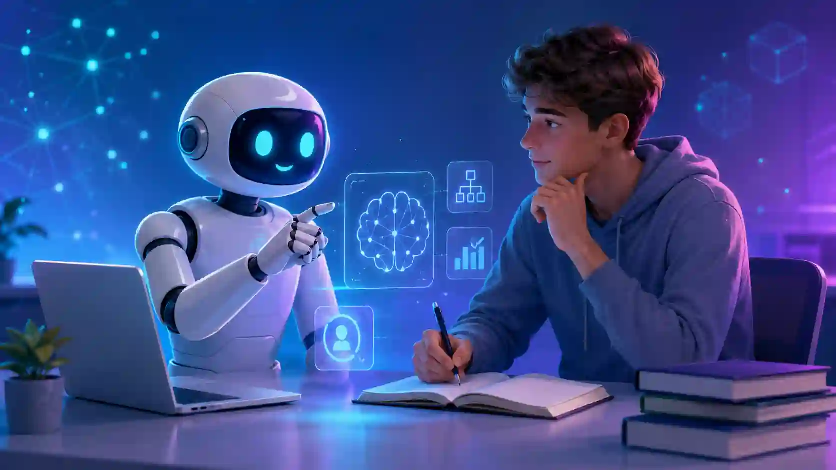 Illustration : Agents IA : Guide complet pour les débutants en 2026