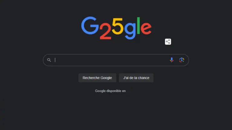 Google fête ses 25 ans